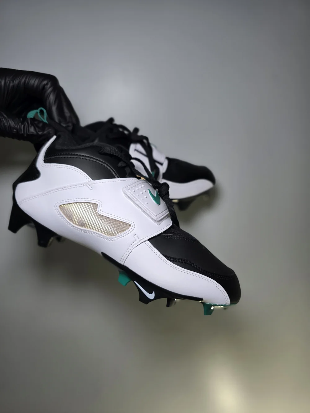 Nike Diamond Turf 93 TD Emerald Deion Sanders Cleats HF5298-102 Men's Size 10.5